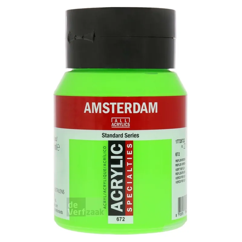 Shop Nu Royal Talens Amsterdam Acrylverf 500 ml - Reflexgroen 672