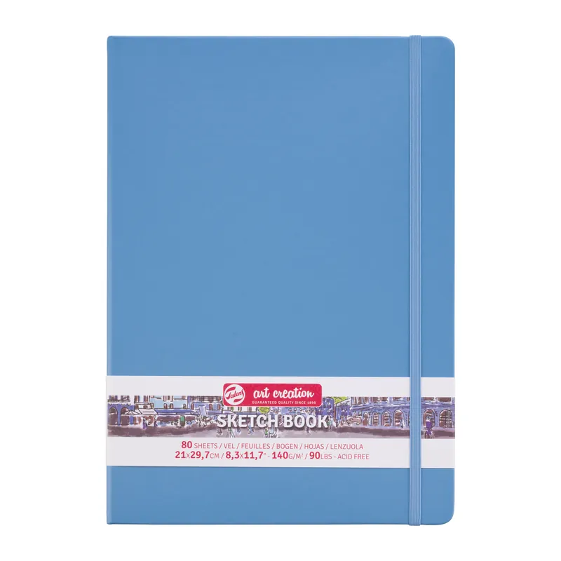 Royal Talens Art Creation Schetsboek Lake Blue - 21 x 29,7 cm - 140 gram Bestseller