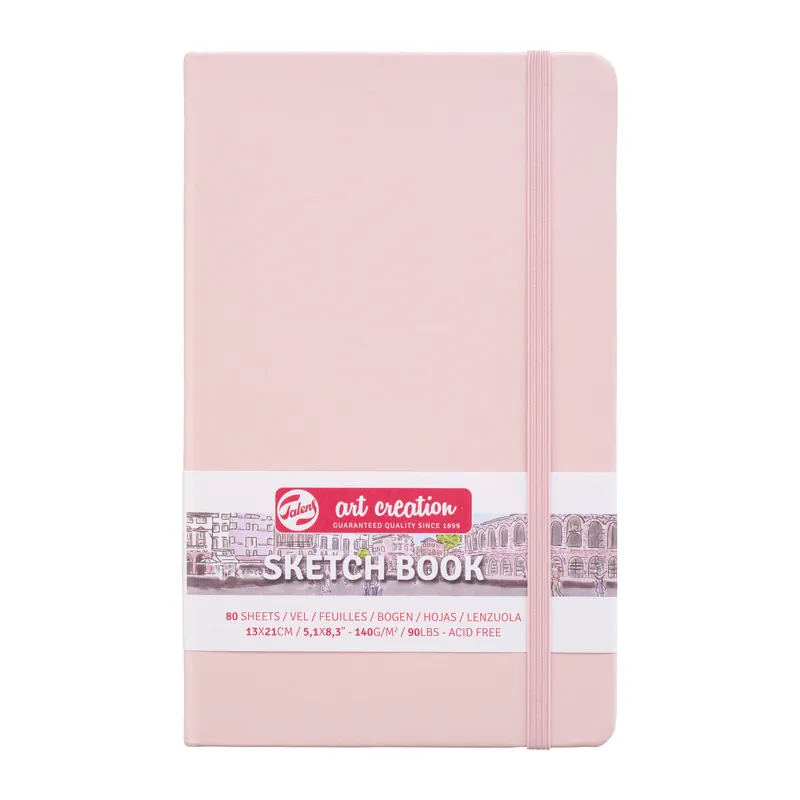 Royal Talens Art Creation Schetsboek Pastel Pink - 13 x 21 cm - 140 gram Hete Deal