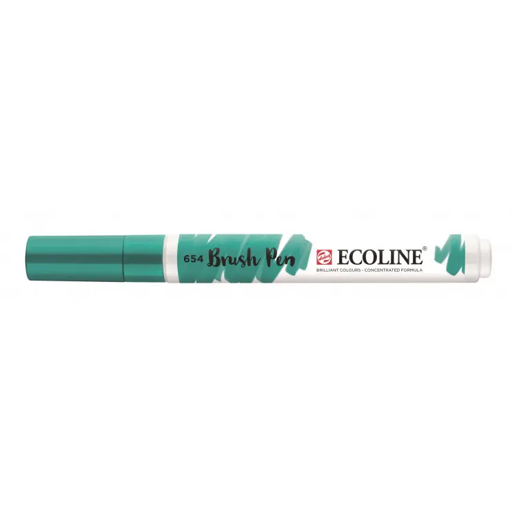 Op = Op Royal Talens Ecoline Brushpen Dennengroen