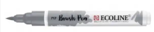 Royal Talens Ecoline Brushpen Koudgrijs Uitverkoop
