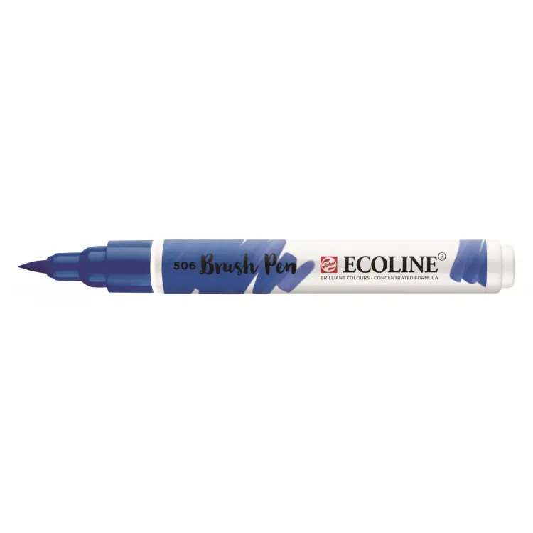 Koop Vandaag Royal Talens Ecoline Brushpen Ultramarijn Donker
