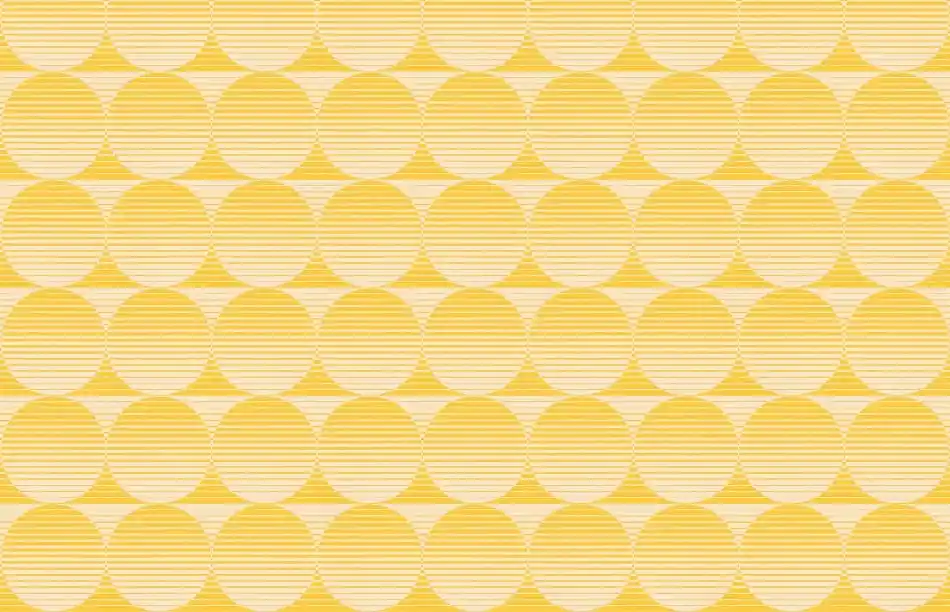 Noordwand Seventies Retrobehang met cirkelprint - S710b9 Merkproduct