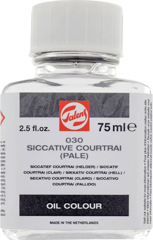 Fabrieksprijs Talens Siccatief Courtrai (Helder) 030 - 75 ml