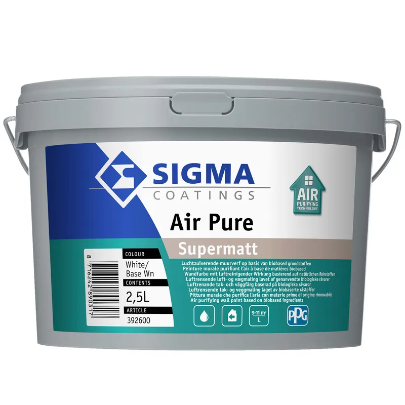 Sigma Air Pure Supermatt Merkproduct
