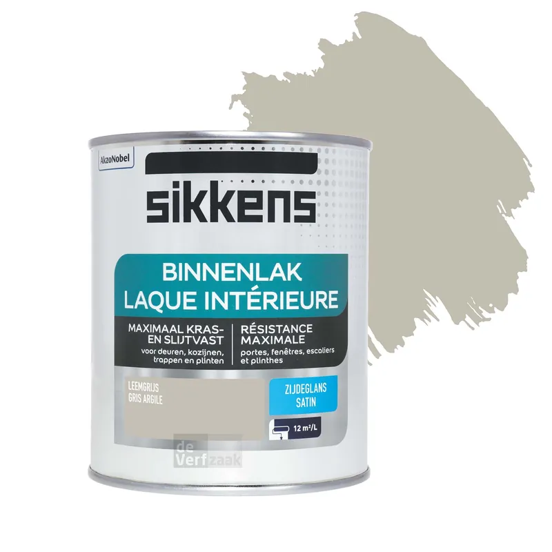 Must-Have Sikkens Binnenlak Zijdeglans - Leemgrijs