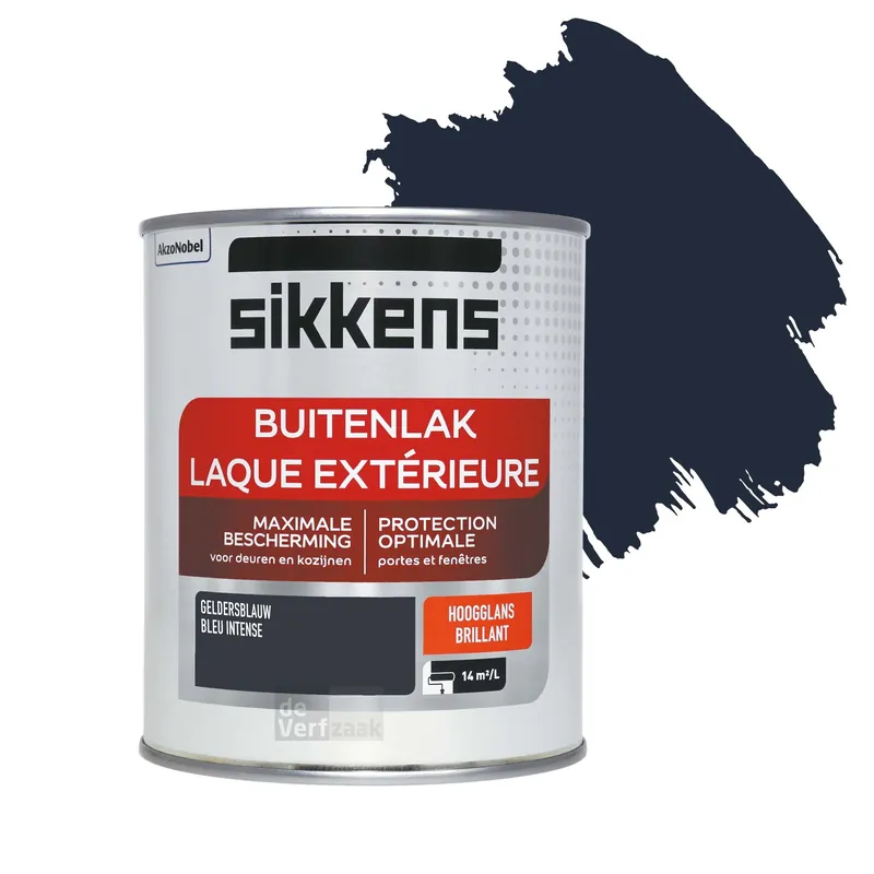 Lage Prijs Sikkens Buitenlak Hoogglans - Geldersblauw