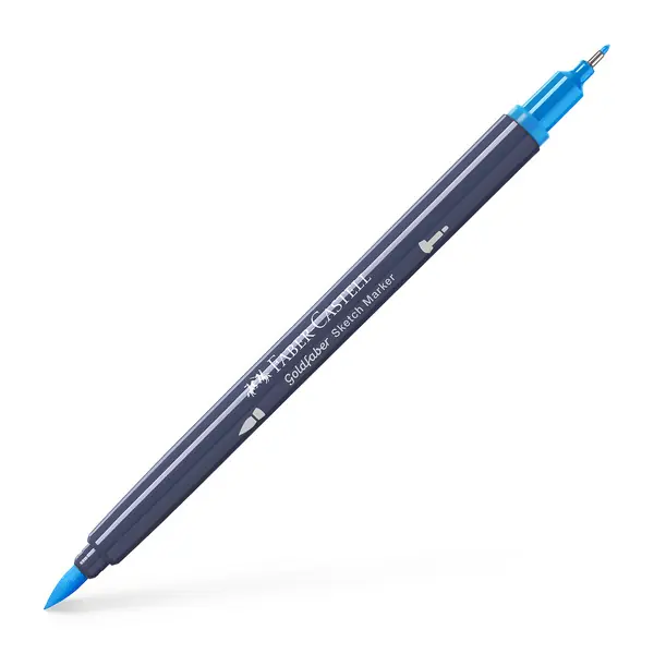 Weekendaanbieding Faber Castell Sketchmarker Goldfaber - 449 azure blue
