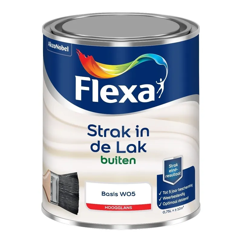 Flexa Strak in de Lak Buitenlak - Hoogglans Gereduceerde Prijs