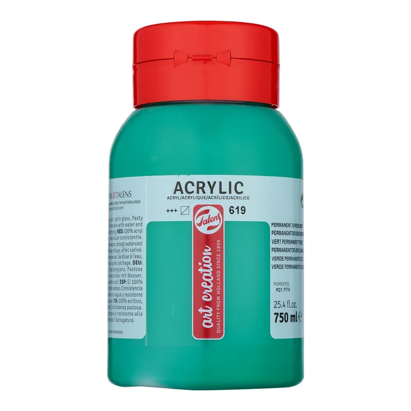 Must-Have Royal Talens Talens Art Creation Acrylverf Pot 750 ml - Permanentgroen Donker 619