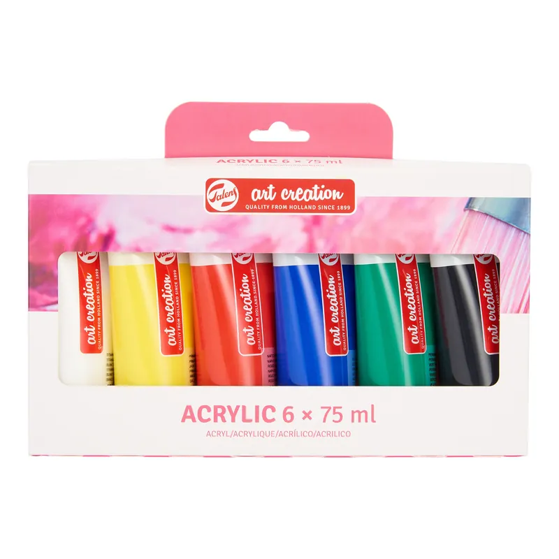 Hete Deal Royal Talens Talens Art Creation Acrylverf Set - 6 x 75 ml