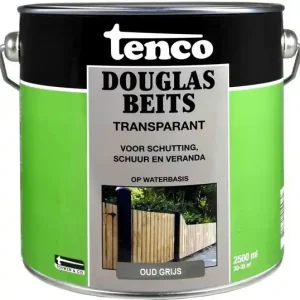 Lage Kosten Tenco Douglas Beits Transparant - Oud Grijs
