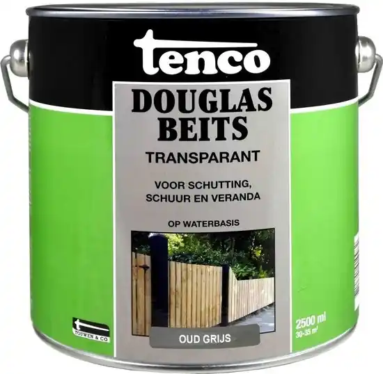 Lage Kosten Tenco Douglas Beits Transparant - Oud Grijs