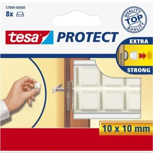 Koop Online Tesa Protect Beschermblokjes - Wit - 10 x 10 mm
