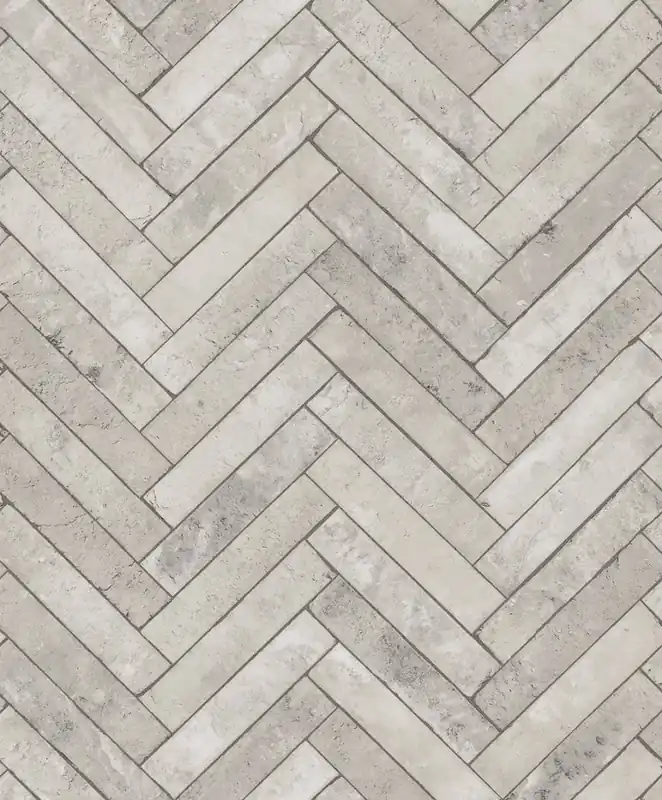 Voordeelprijs Noordwand Textura Behang met visgraatverband bakstenen - 1545762