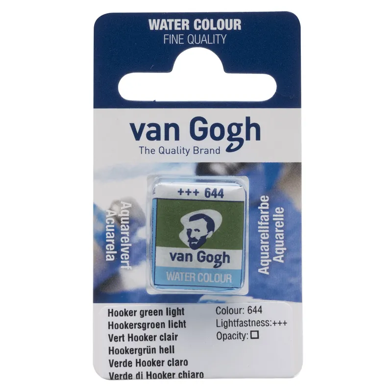 Van Gogh Aquarelverf Napje - Hookersgroen Licht #644 Gratis Retour