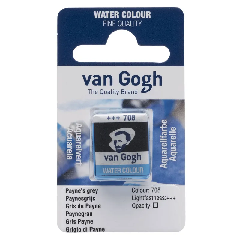 Van Gogh Aquarelverf Napje - Paynesgrijs #708 Exclusieve Aanbieding