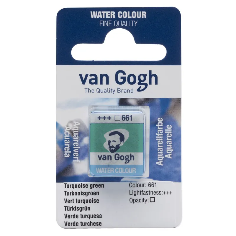 Van Gogh Aquarelverf Napje - Turkooisgroen #661 Laatste Kans
