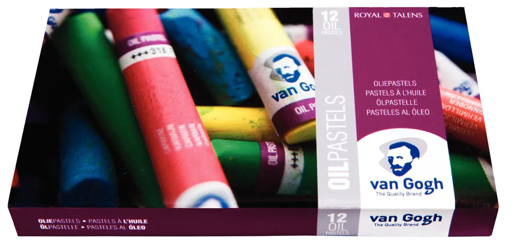 Lage Kosten Van Gogh Basisset Oliepastels 12 Kleuren