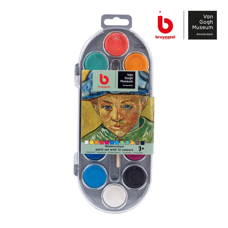 Beperkte Voorraad Bruynzeel Van Gogh Museum Aquarelverfset met Penseel