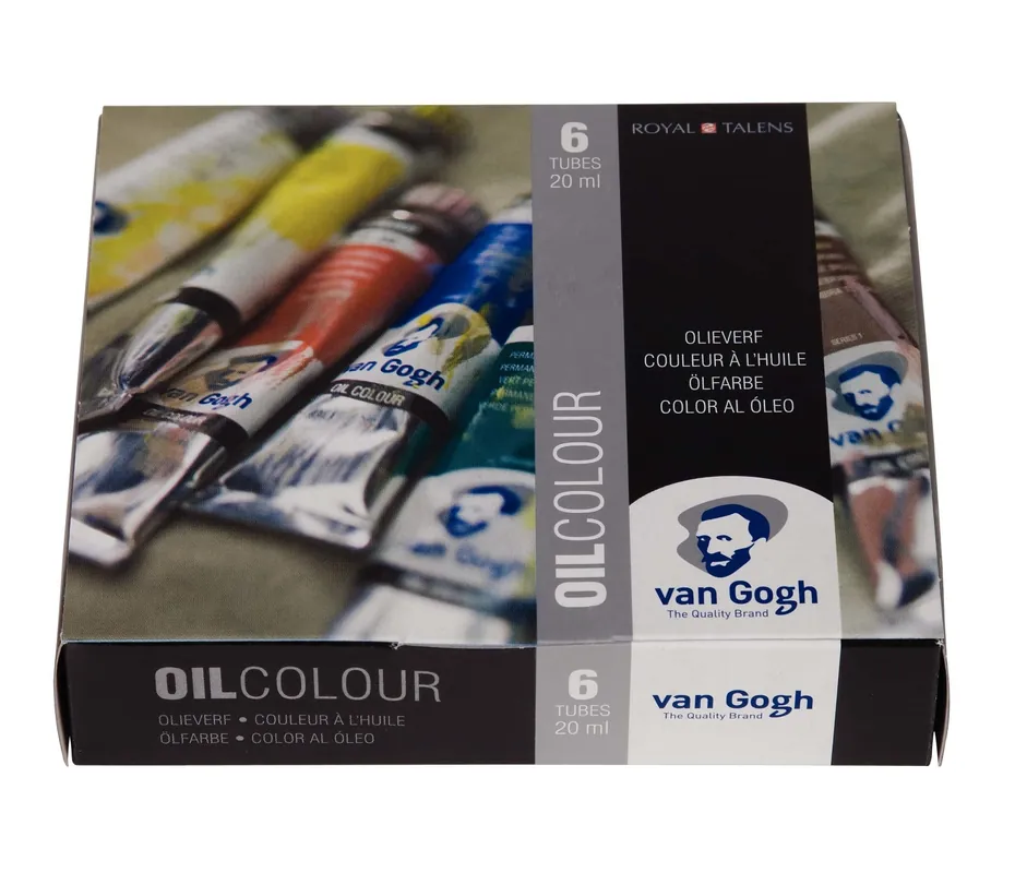 Nu Kopen Van Gogh Olieverf Starterset - 6 kleuren - Tubes van 20 ml