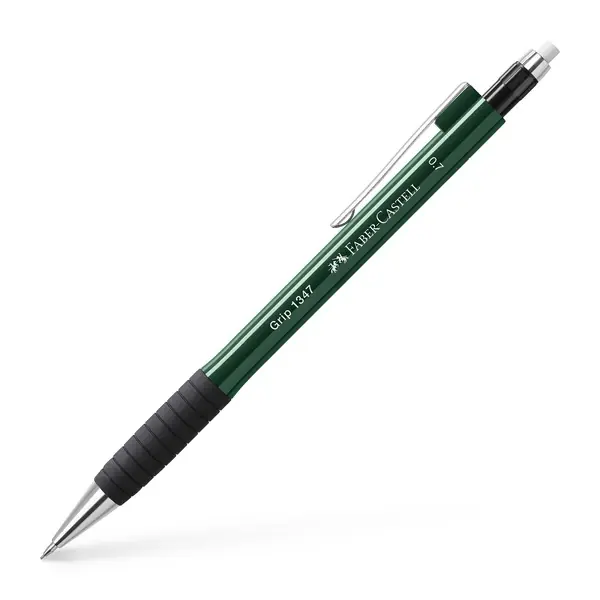 Finale Uitverkoop Faber Castell Vulpotlood - Grip - 1347 0,7mm groen
