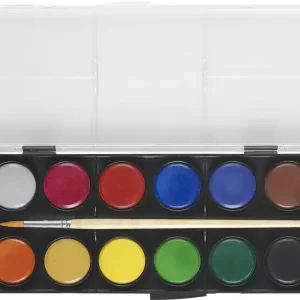 Faber Castell Waterverfdoos 12 kleuren (diameter 30cm) Tijdelijk Beschikbaar