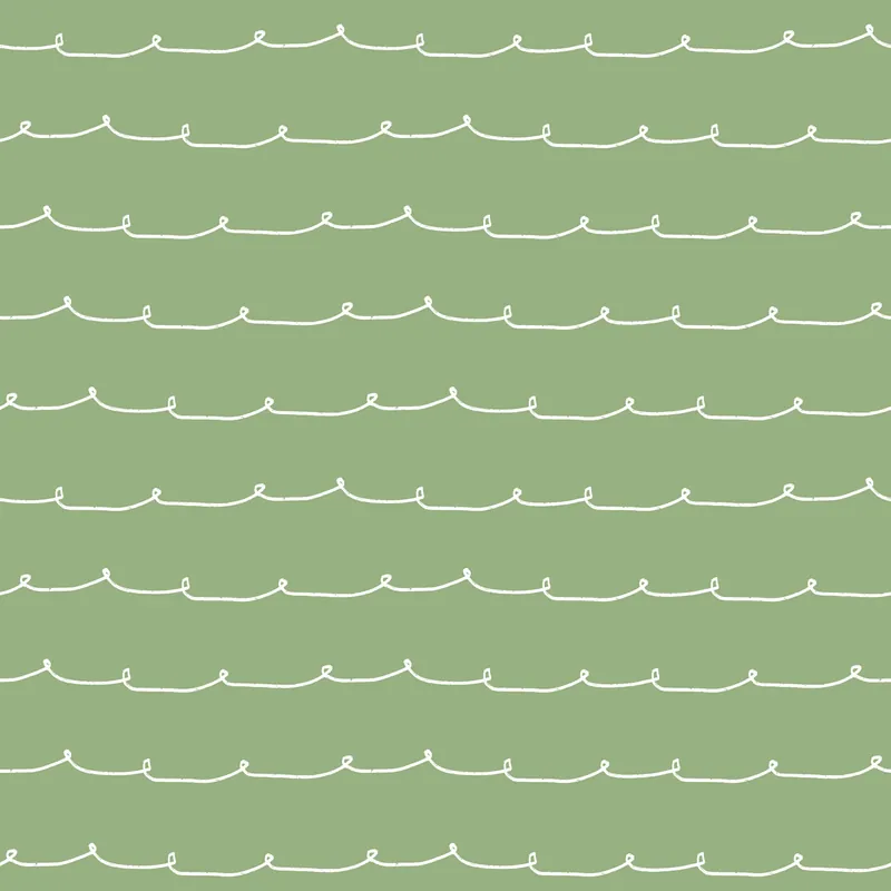 Dutch First Class World of Imagination - DL27571 - Wiggle Line Green Betrouwbaar