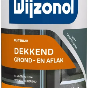 Wijzonol Grond- en aflak - 750 ml 9277 Grachtengroen Beste Prijs