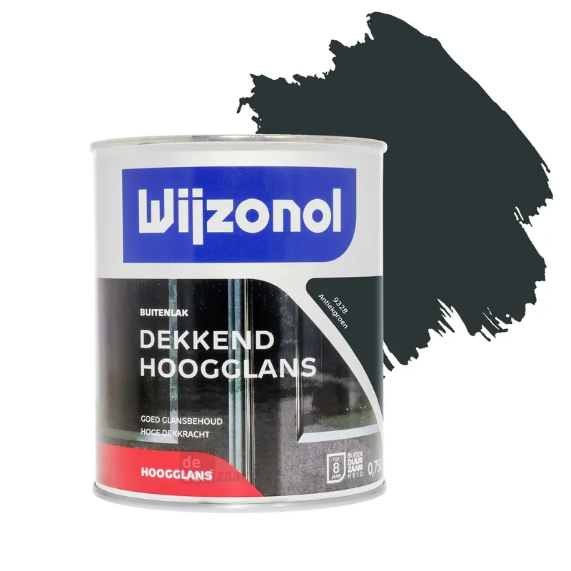 Bestel Nu Wijzonol Dekkend Hoogglanslak 750 ml 9328 Antiekgroen
