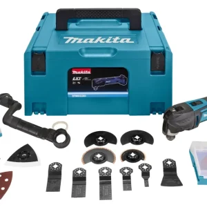 Makita DTM51ZJX3 18V Li-Ion Accu multitool body + 41 delige accessoireset in Mbox - snelwissel Aanbieding