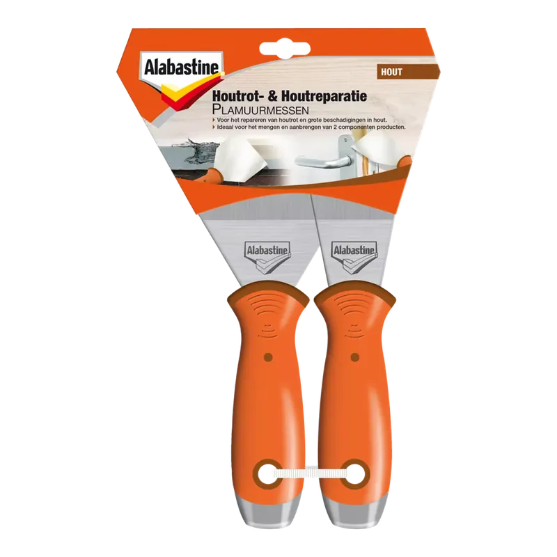 Fabrieksprijs Alabastine Plamuurmes - Houtrot en Houtreparatie (2st)