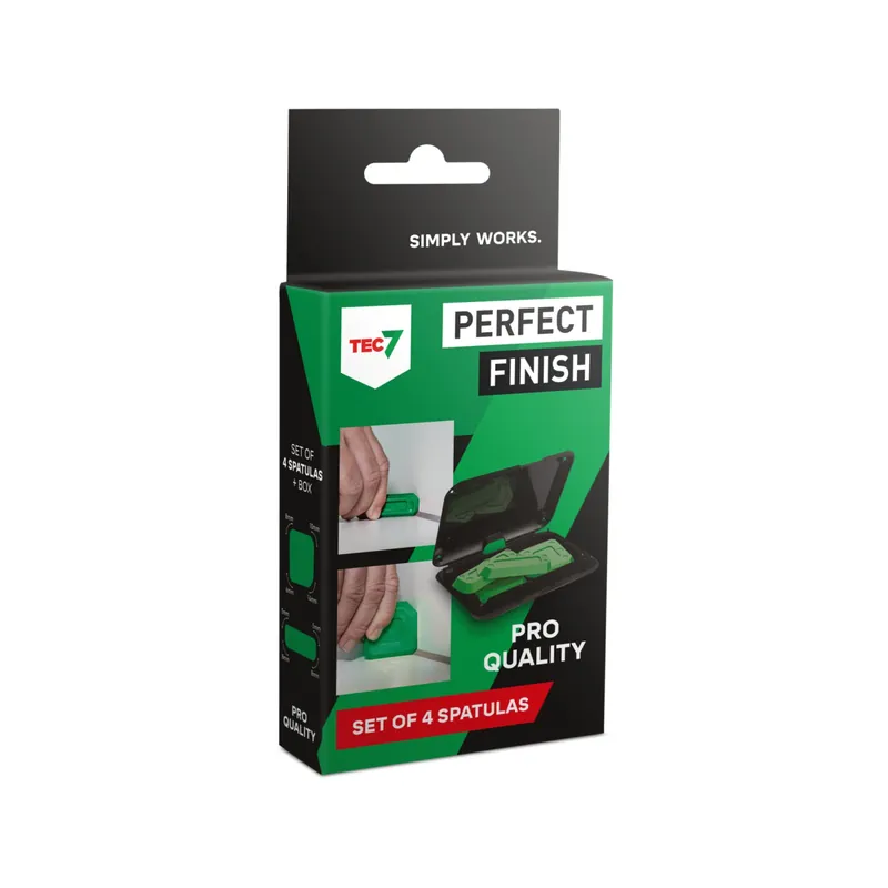 Meest Verkocht TEC7 Perfect Finish 4-delige Afstrijkset voor voegen