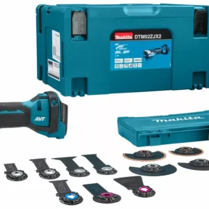 Gecertificeerd Makita DTM52ZJX2 18V Li-Ion accu multitool body incl. accessoires in Mbox