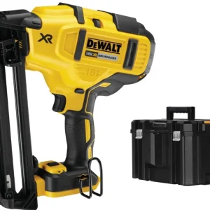 DeWALT DCN660NT-XJ 18V Li-ion XR accu afwerktacker body in TSTAK - 32-63mm - 16 Gauge - koolborstelloos Express Levering