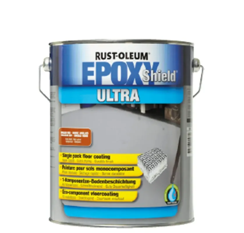 Gratis Retour Rust-Oleum Epoxyshield Ultra 5200 1K English Red 5 L