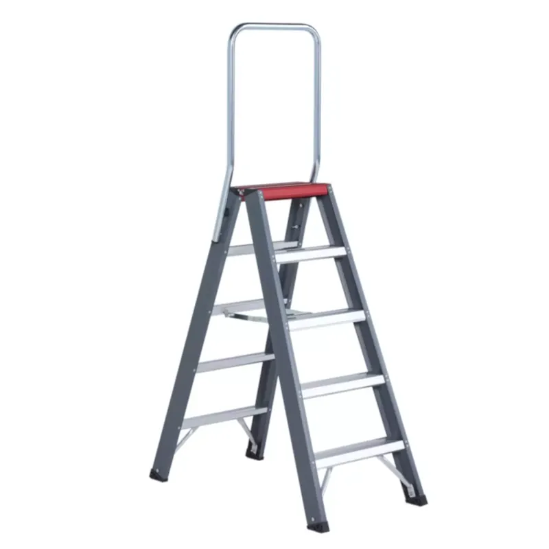 Altrex Falco FDO 5 Dubbele trap - Aluminium met coating - 2 x 5 treden - max. werkhoogte 3,2m Gratis Retour