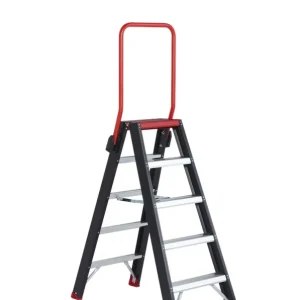 Altrex Taurus TDO 5 Dubbele trap - Aluminium met coating - 2 x 5 treden - max. werkhoogte 3,2m Uitverkoop