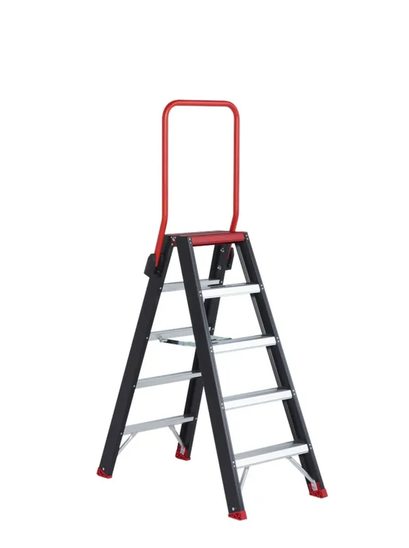 Altrex Taurus TDO 5 Dubbele trap - Aluminium met coating - 2 x 5 treden - max. werkhoogte 3,2m Uitverkoop