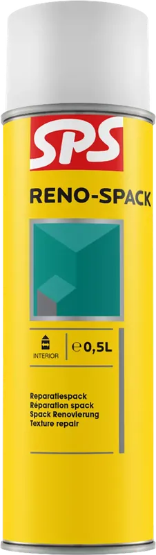 SPS Reno-Spack Structuur reparatiemiddel - wit - 500ml Populair