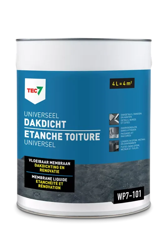 TEC7 WP7-101 Universeel Dakdicht - 4L Laatste Versie