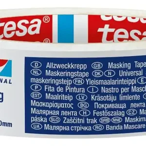 Tesa 04325 Precision Mask Afplaktape - Creme - 38mm x 50m Weekendaanbieding