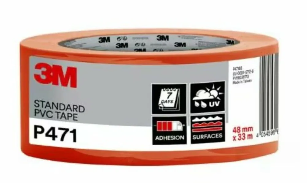 Bestel Nu 3M P47148 Bekistingstape PVC - 48mm x 33m