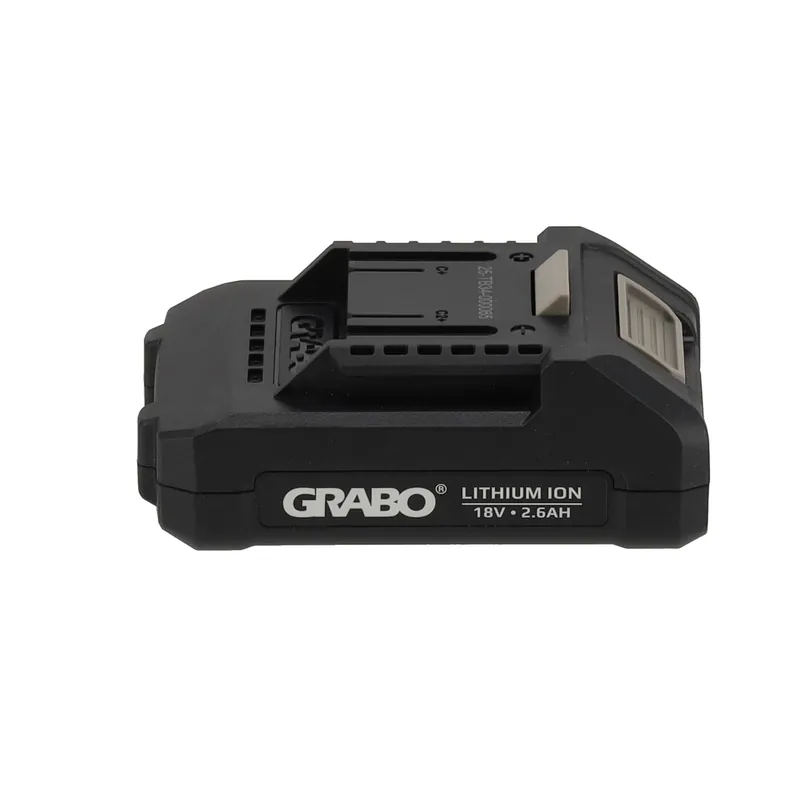 Gecertificeerd Grabo 11103 Accu 18V Li-Ion accu - 2.6Ah - voor Pro Brushless