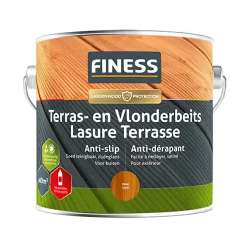 Gecertificeerd Finess Terras en vlonderbeits