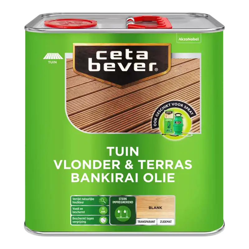 Favoriet Cetabever Vlonder & Terras Bankirai Olie