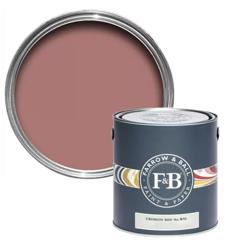 Farrow & Ball Crimson Red No. W93 Beperkte Voorraad