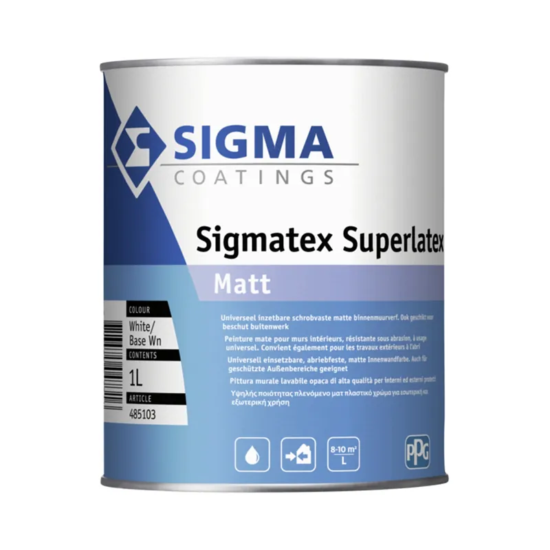 Sigma Sigmatex Superlatex Matt Gereduceerde Prijs