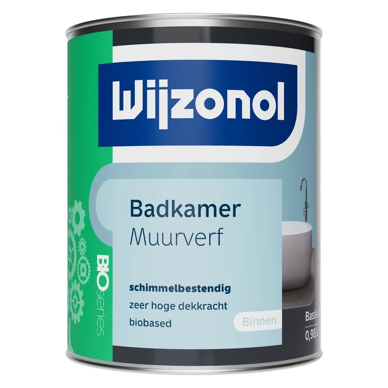 Wijzonol Badkamer Muurverf BIOseries Op = Op