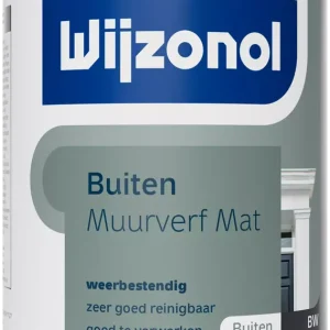 Meest Verkocht Wijzonol Muurverf voor Buiten Mat